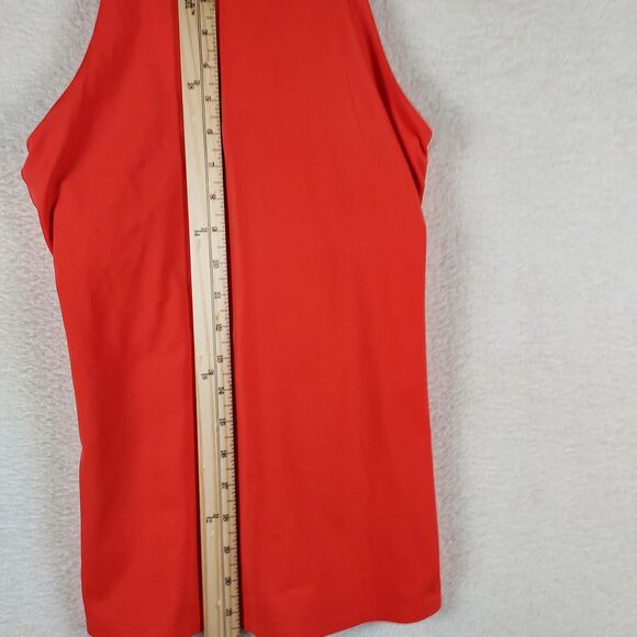 Athleta Womens Workout Tank Top Red Size XS Built In Bra Light Weight - Picture 2 of 7